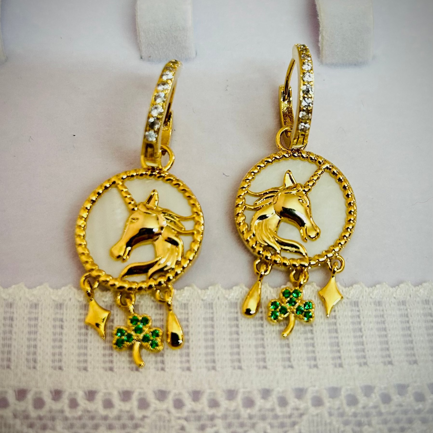 Mystic Unicorn 2 in 1 Earring