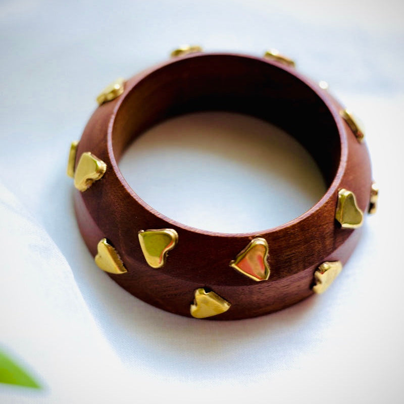 Bold Heart Bangle