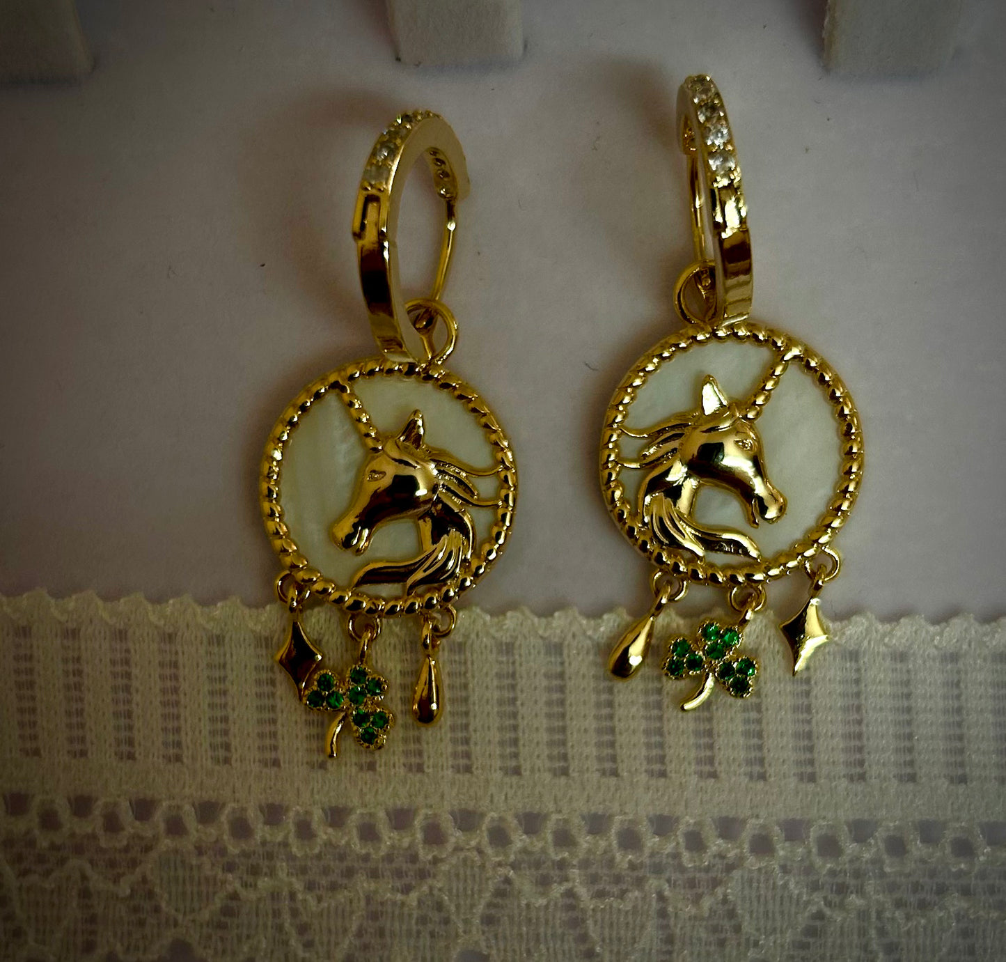 Mystic Unicorn 2 in 1 Earring