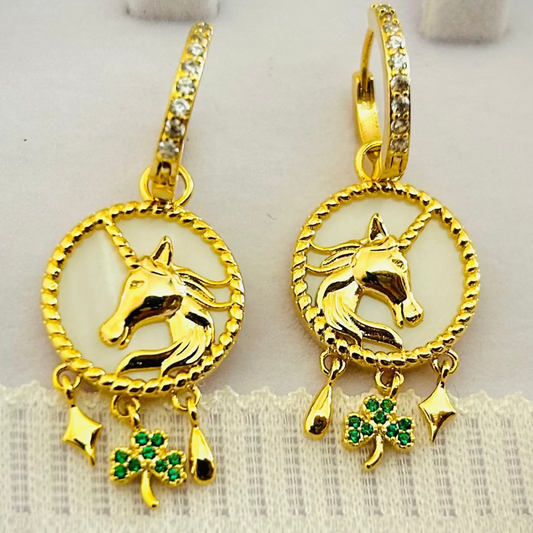 Mystic Unicorn 2 in 1 Earring