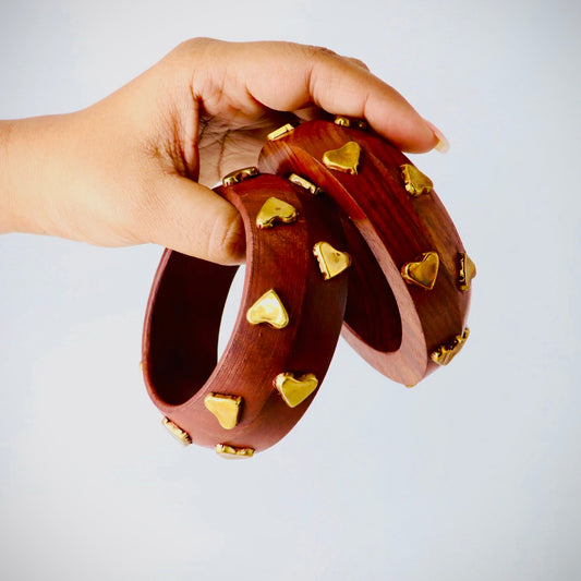 Bold Heart Bangle